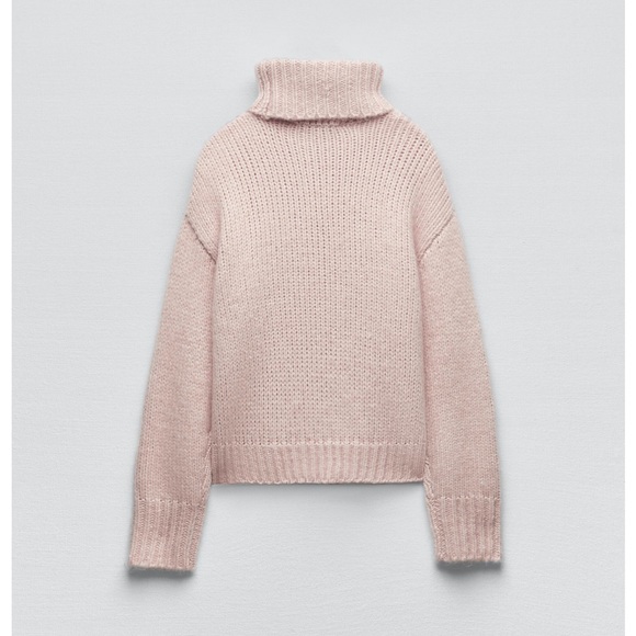 Zara Sweaters Zara Pearl Cut Out Knit Sweater Poshmark